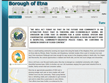Tablet Screenshot of etnaborough.org